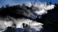 Dreaming of a white Christmas? Some US ski areas normally coated in white are struggling with rain